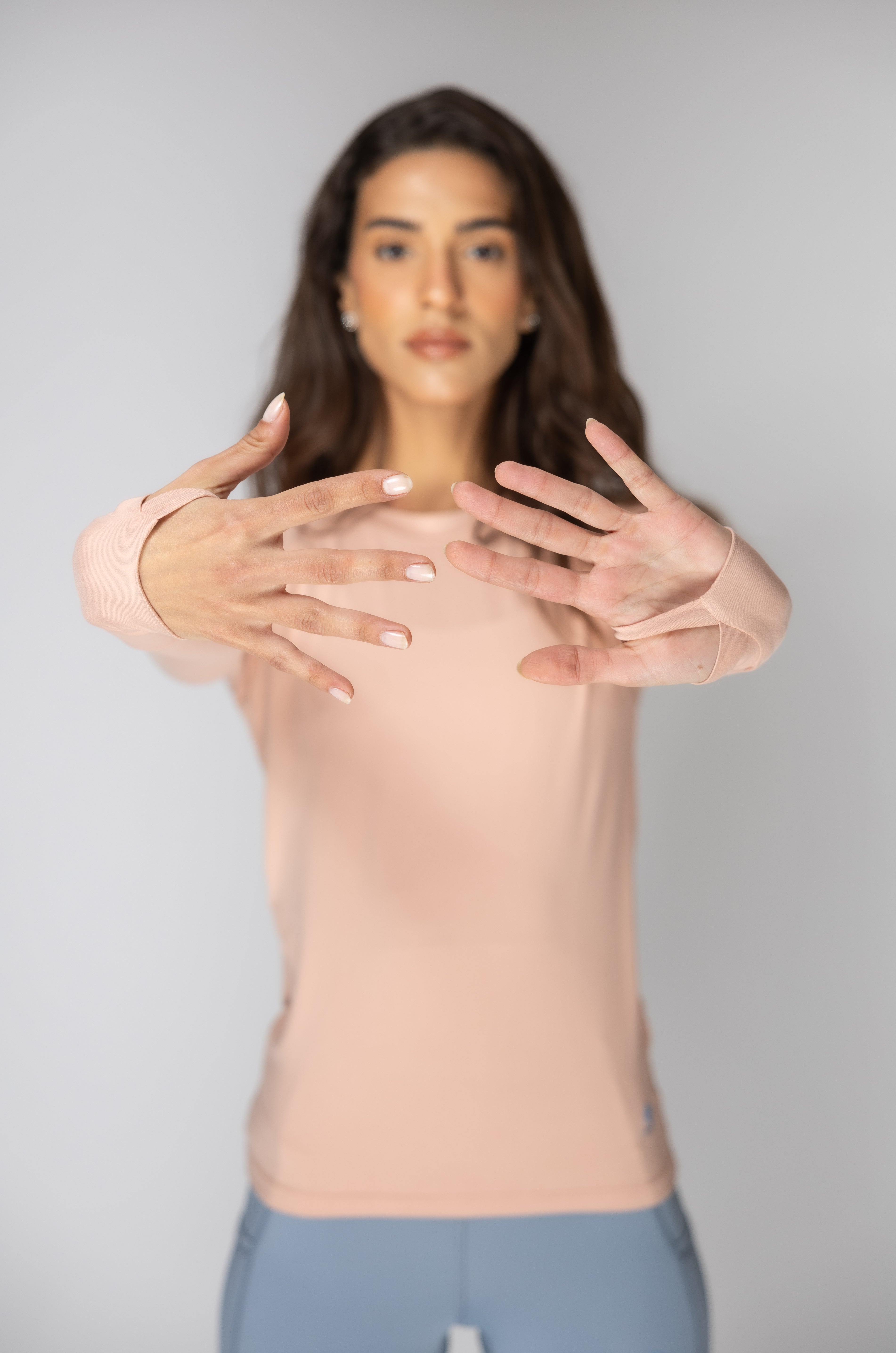 BRUSHED CREW/Dusty Rose