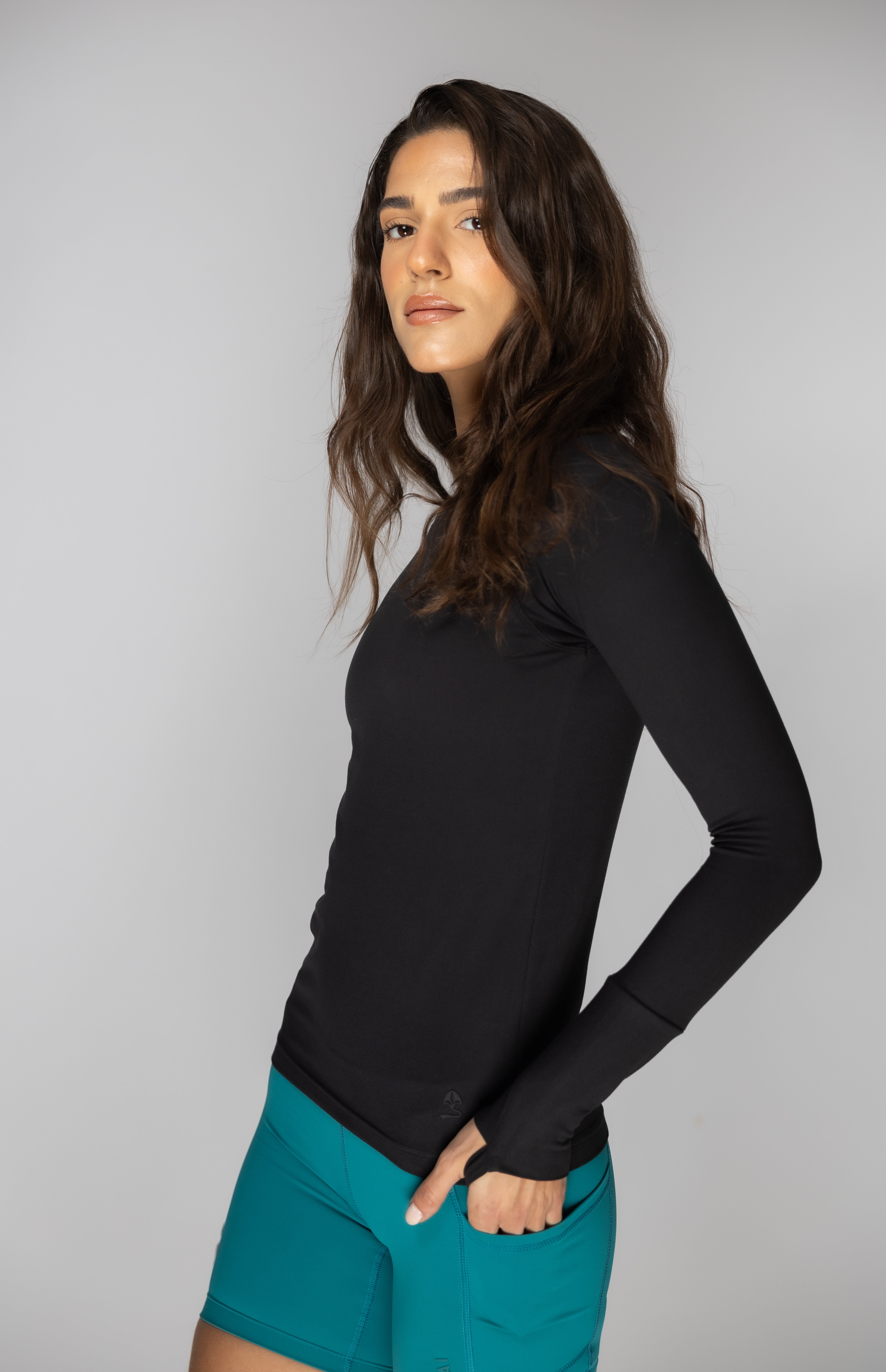 BRUSHED CREW/Black Eagle