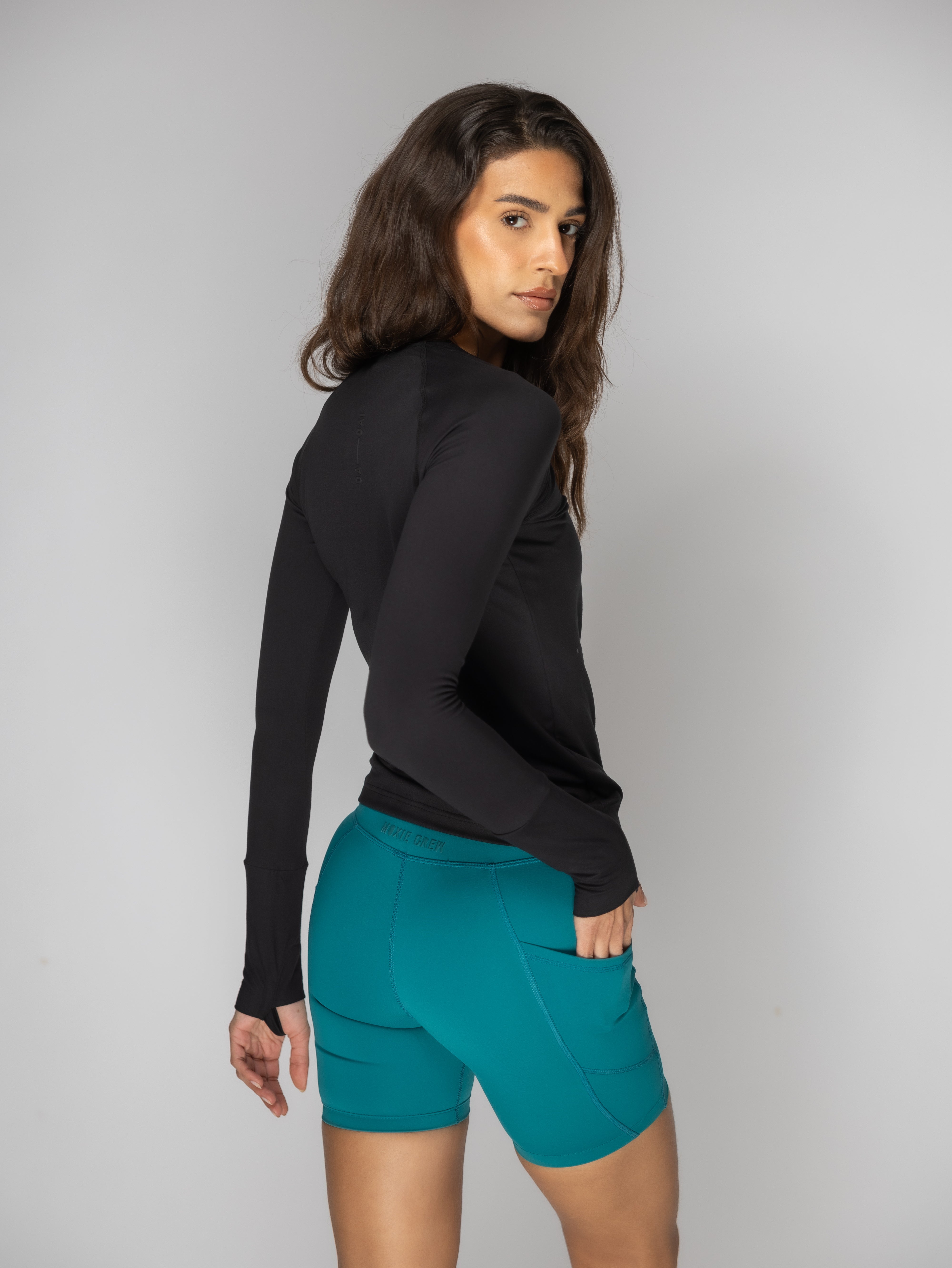 BRUSHED CREW/Black Eagle