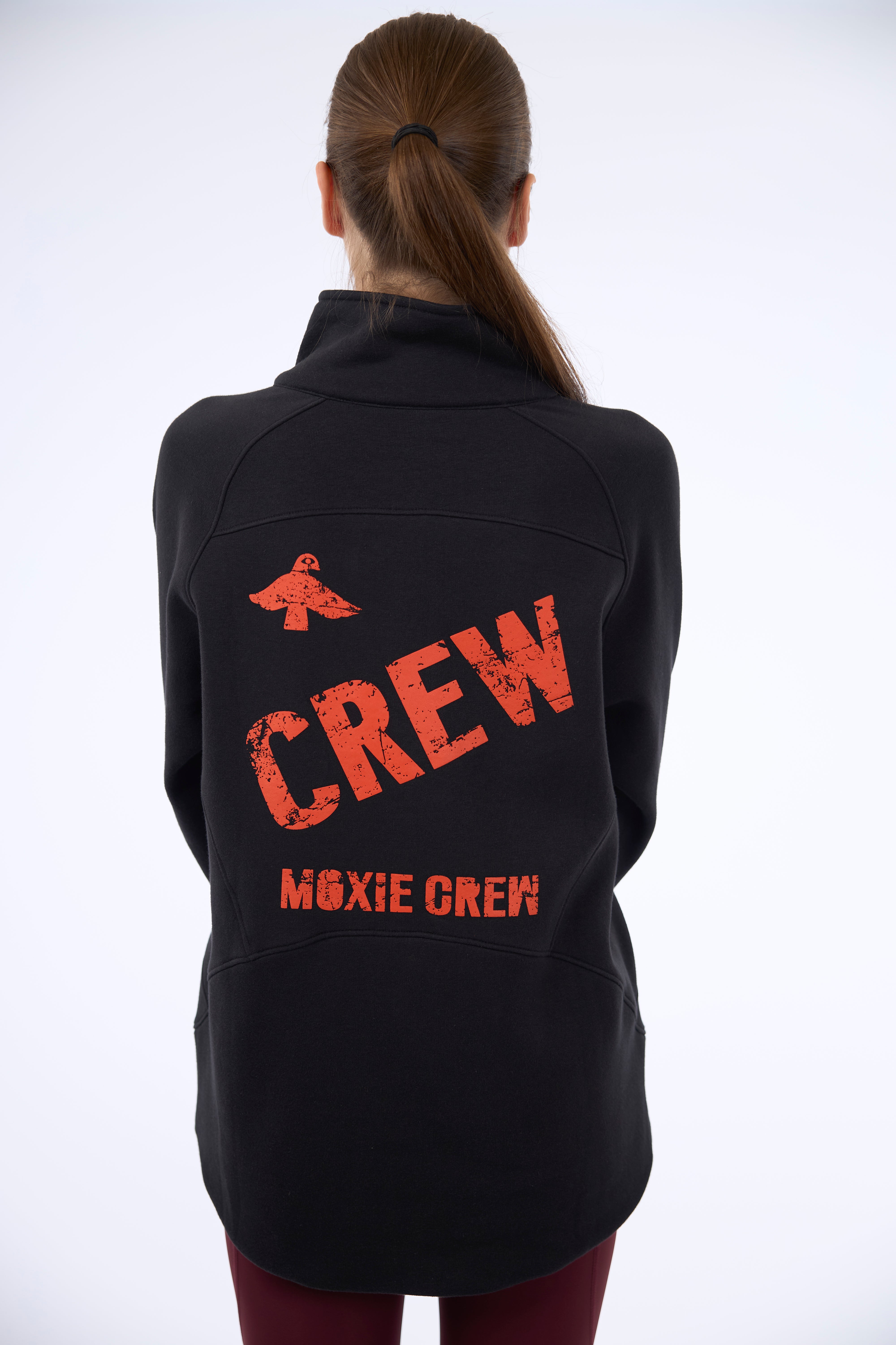 TAILDROP QUARTER ZIP/Black Eagle