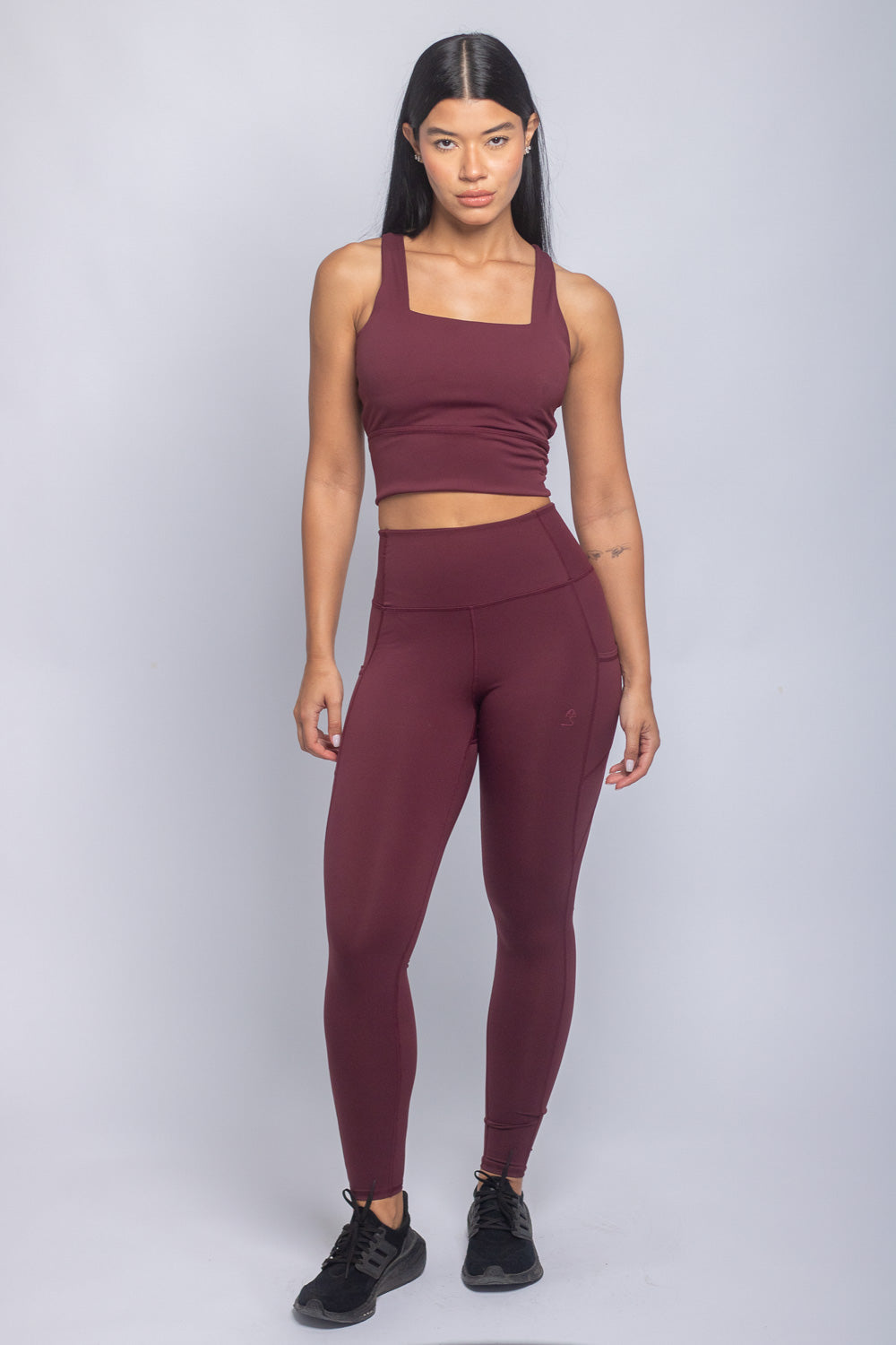 FEARLESS FIT LEGGING/Royal Burgundy