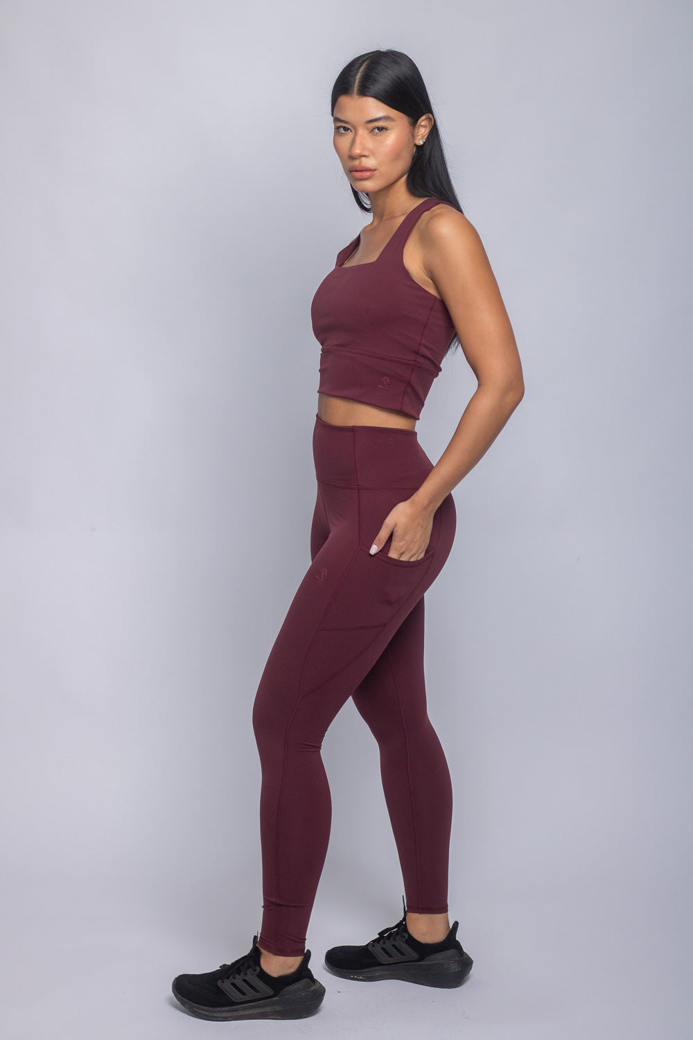 FEARLESS FIT LEGGING/Royal Burgundy