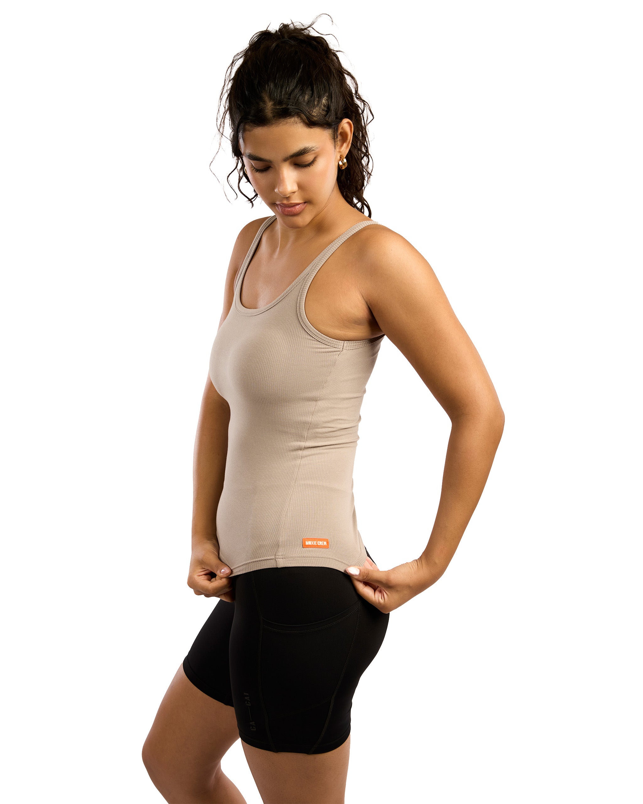 PADDED CAMI TANK