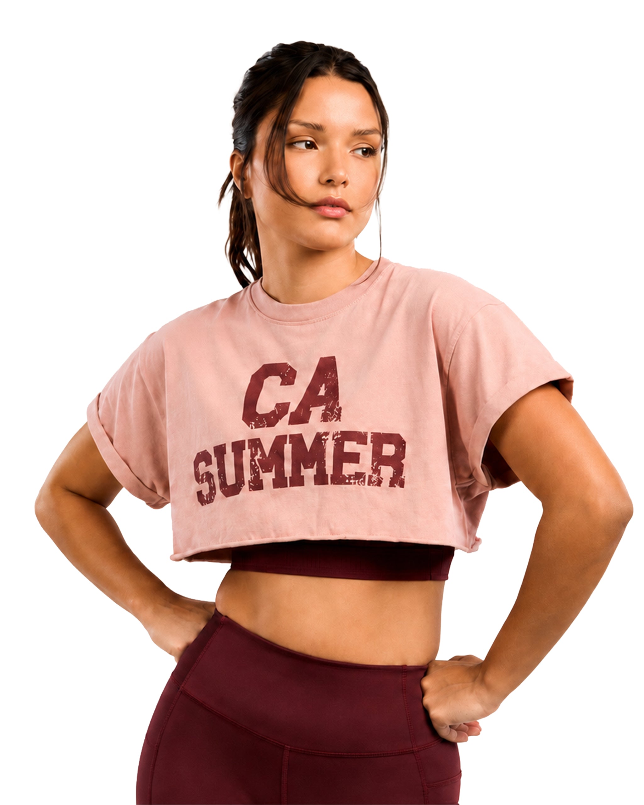 CA SUMMER CROP TEE