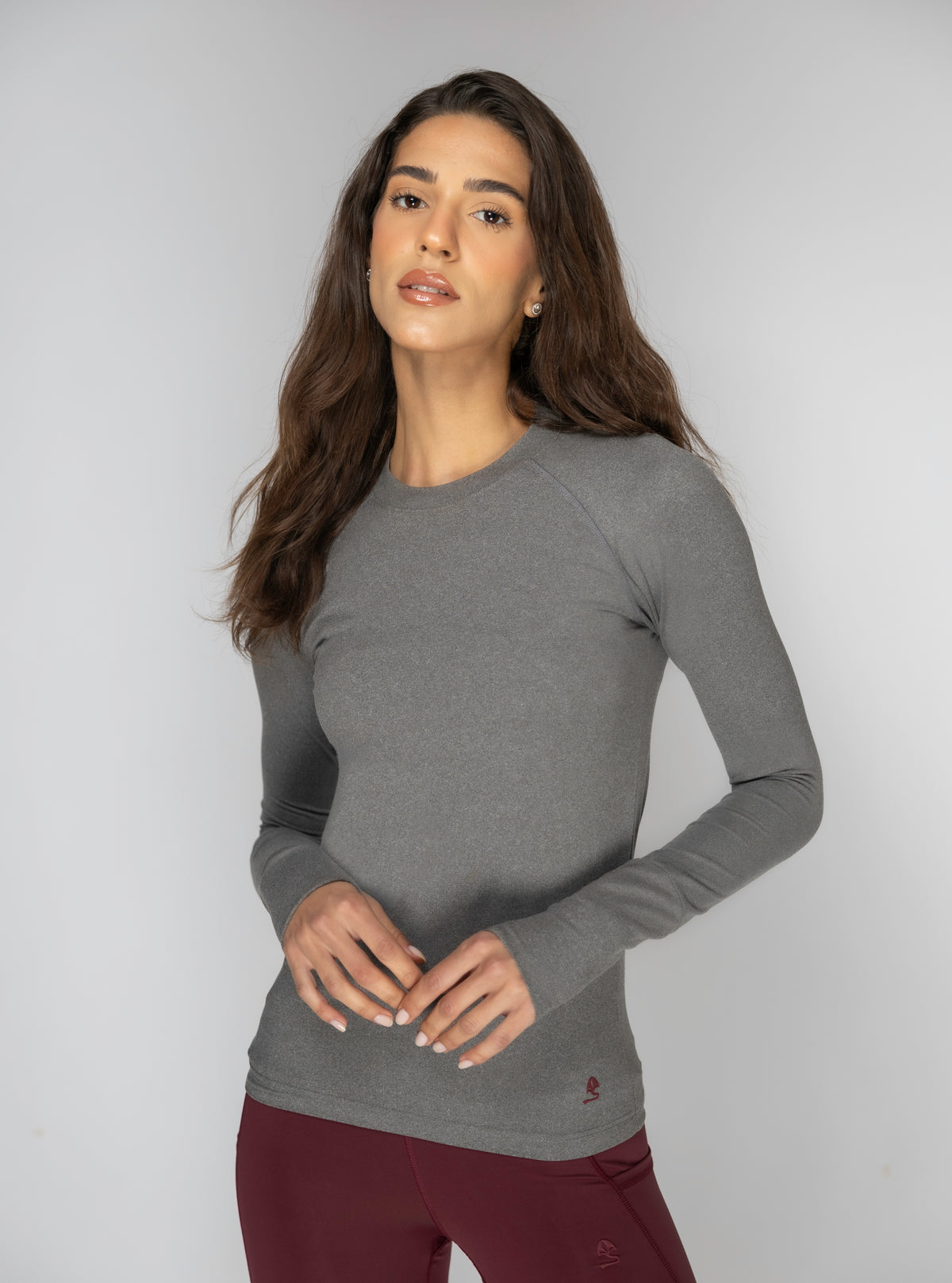 Goldie Boxie Crew Heather Grey main image 0