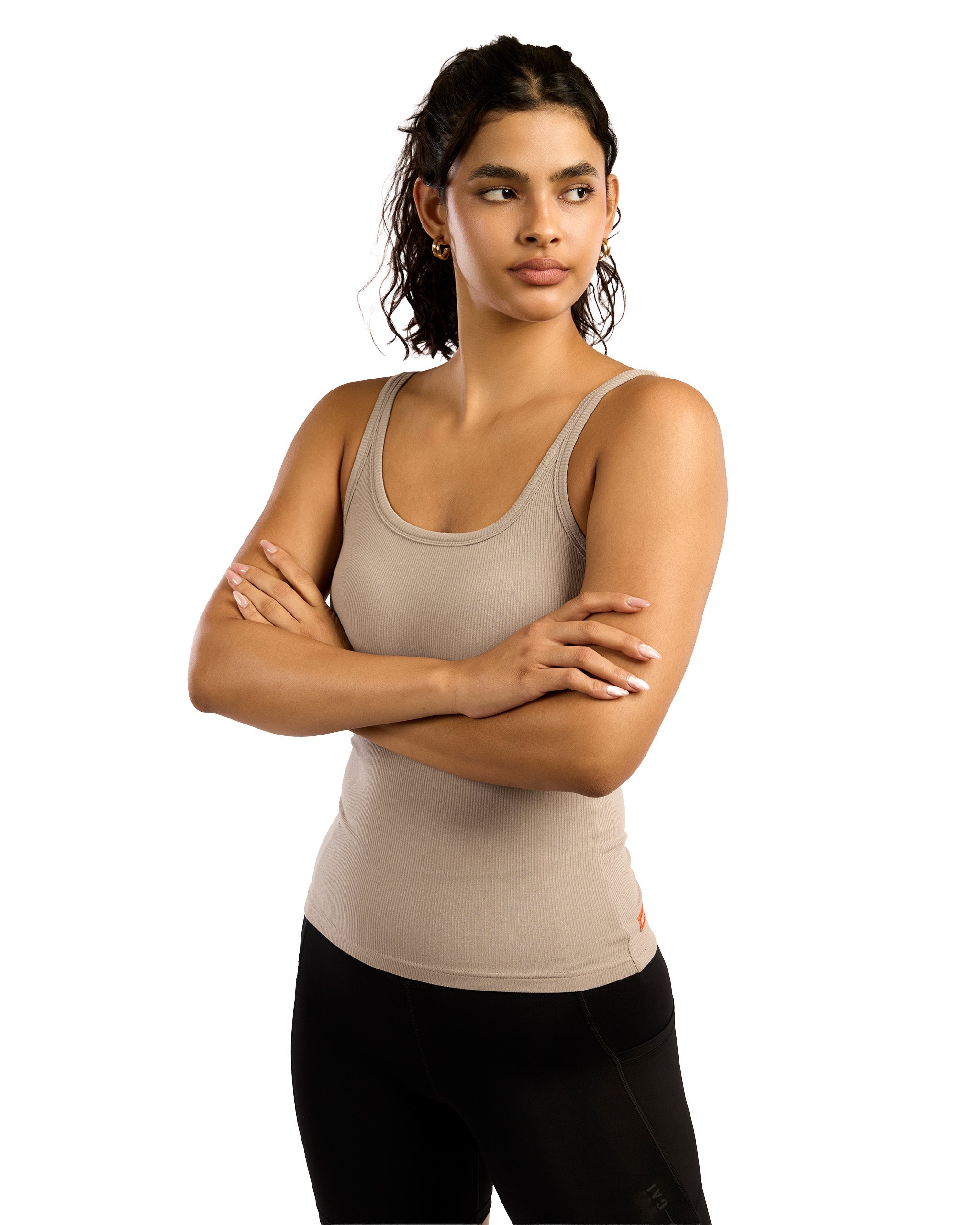 PADDED CAMI TANK